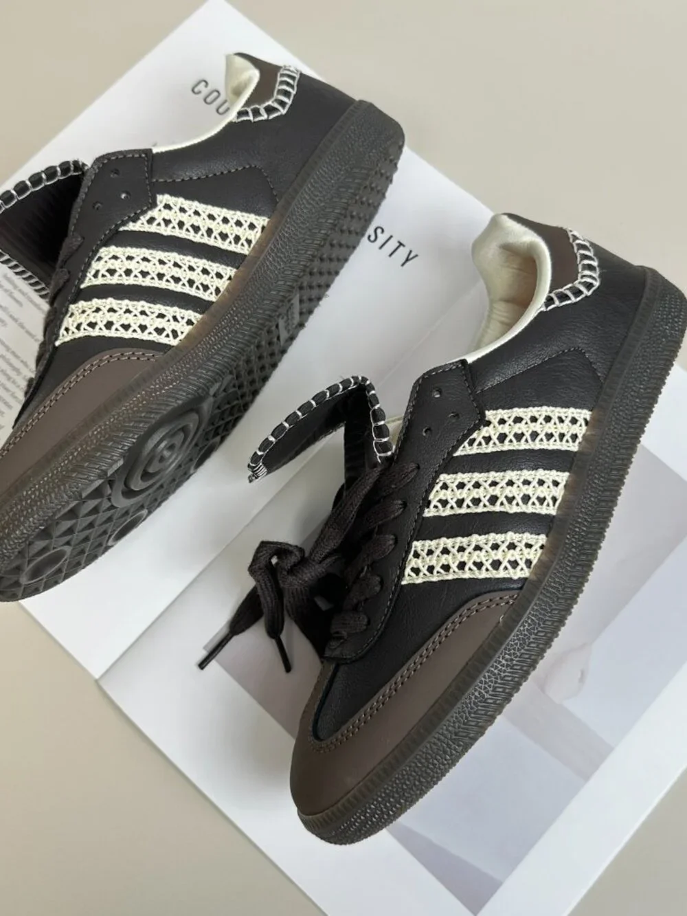 Women's Wales Bonner x Adidas Originals Samba Sneakers US8/EU38 - Picture 3 of 8